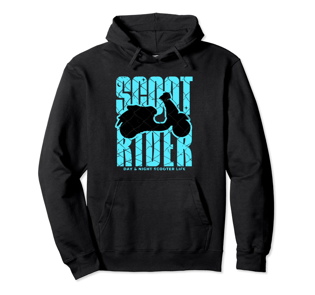Scooter Rider Scooter Life Moped Bike Hoodie - Streetwear Style Unisex - T-Shirt, Sweatshirt, Hoodie