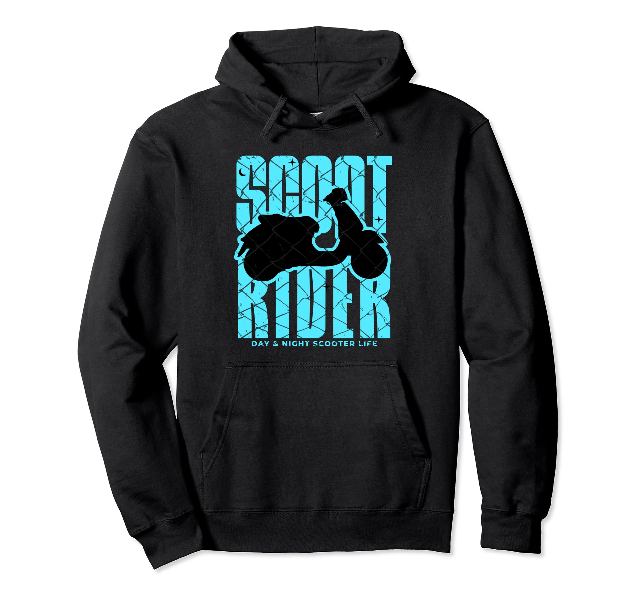Scooter Rider Scooter Life Moped Bike Hoodie - Streetwear Style Unisex - T-Shirt, Sweatshirt, Hoodie