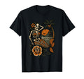 Skeleton Mermaid Tattoo Flash American T-Shirt - Minimalist Print Unisex - T-Shirt, Sweatshirt, Hoodie