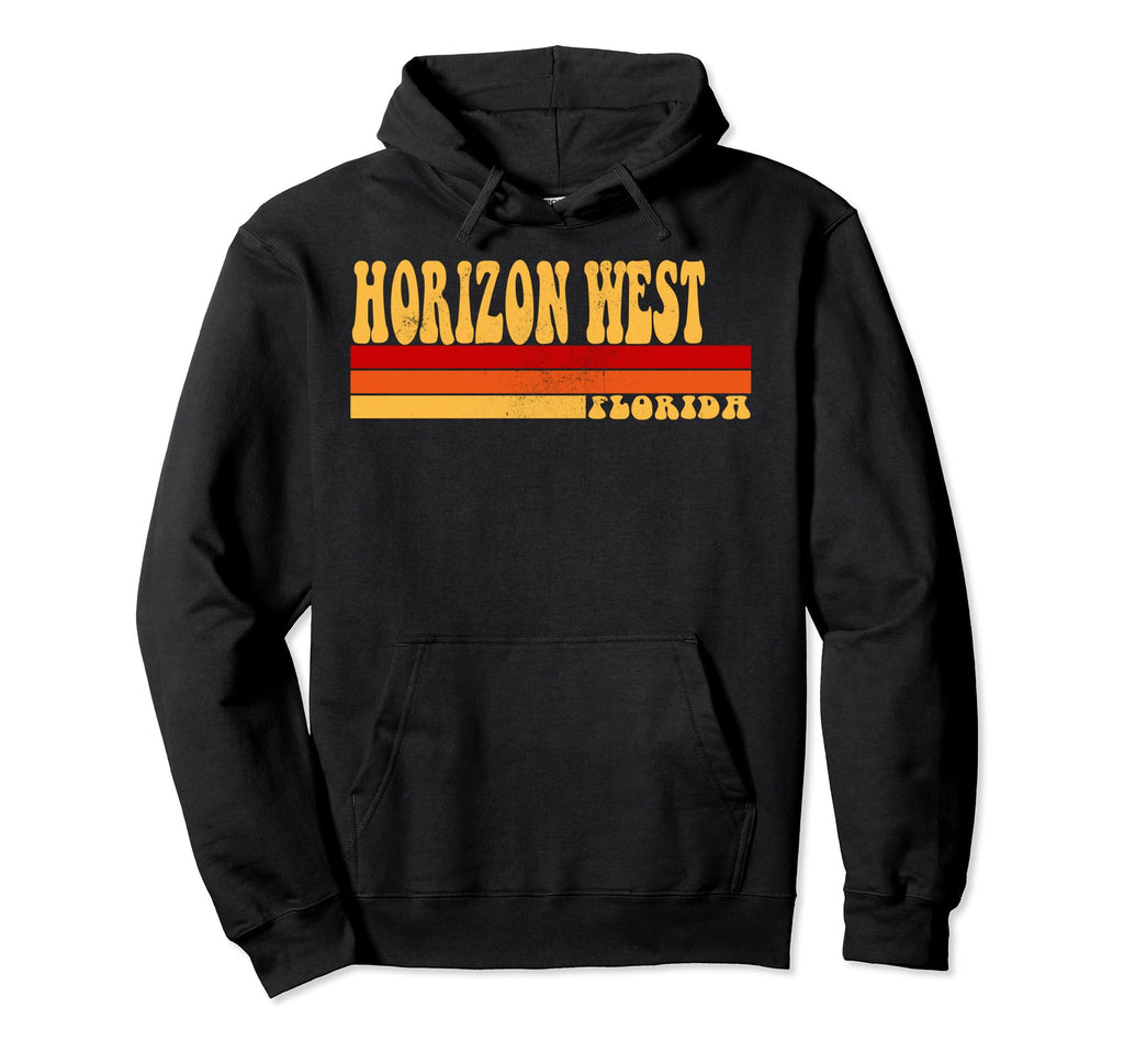 Horizon West Florida City Roots 70S 80S Hoodie - Unique Graphic Men Women - T-Shirt, Sweatshirt, Hoodie