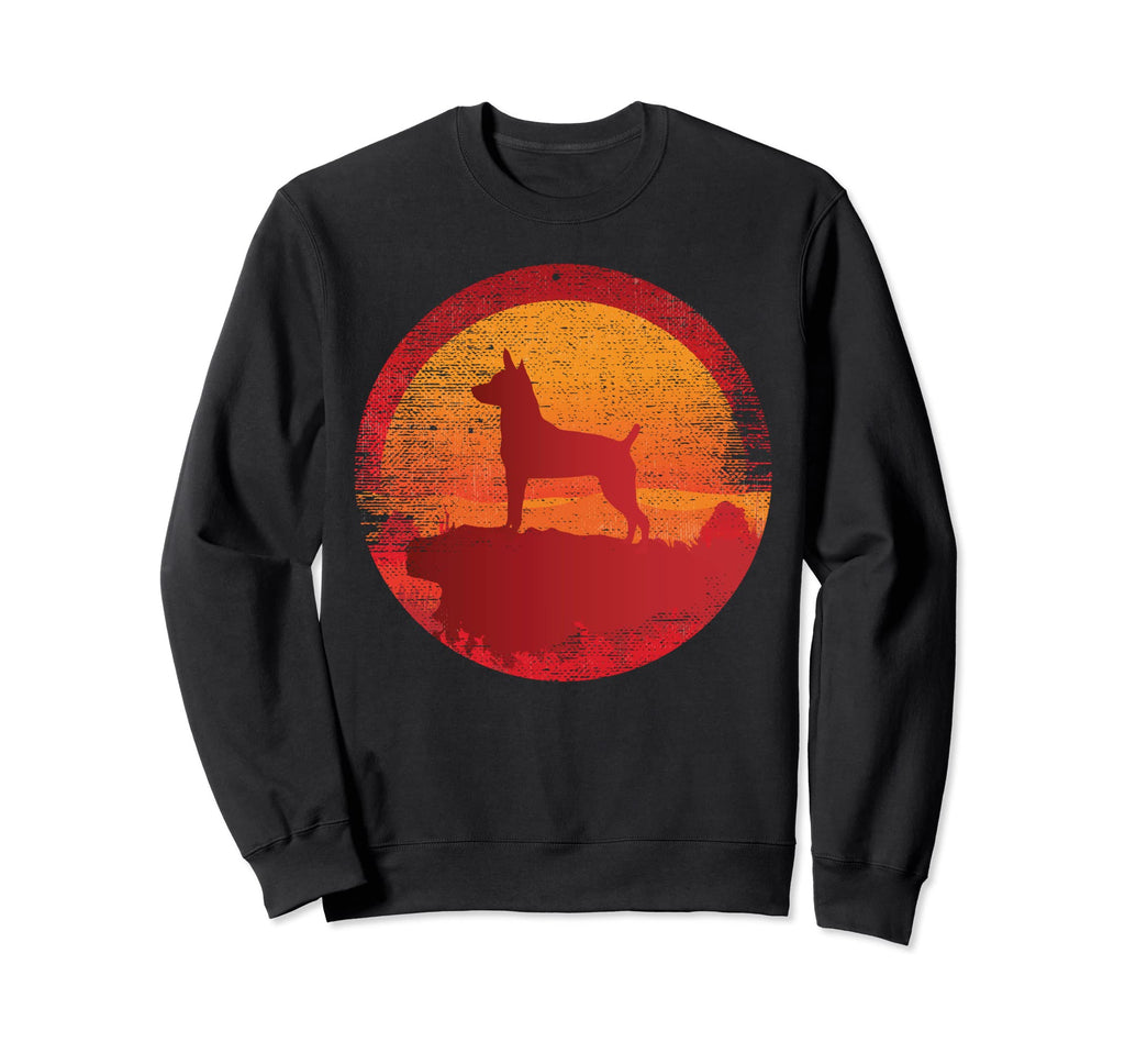 Rat Terrier Dog Sunset Sweatshirt - Custom Art Print for Adults - T-Shirt, Sweatshirt, Hoodie