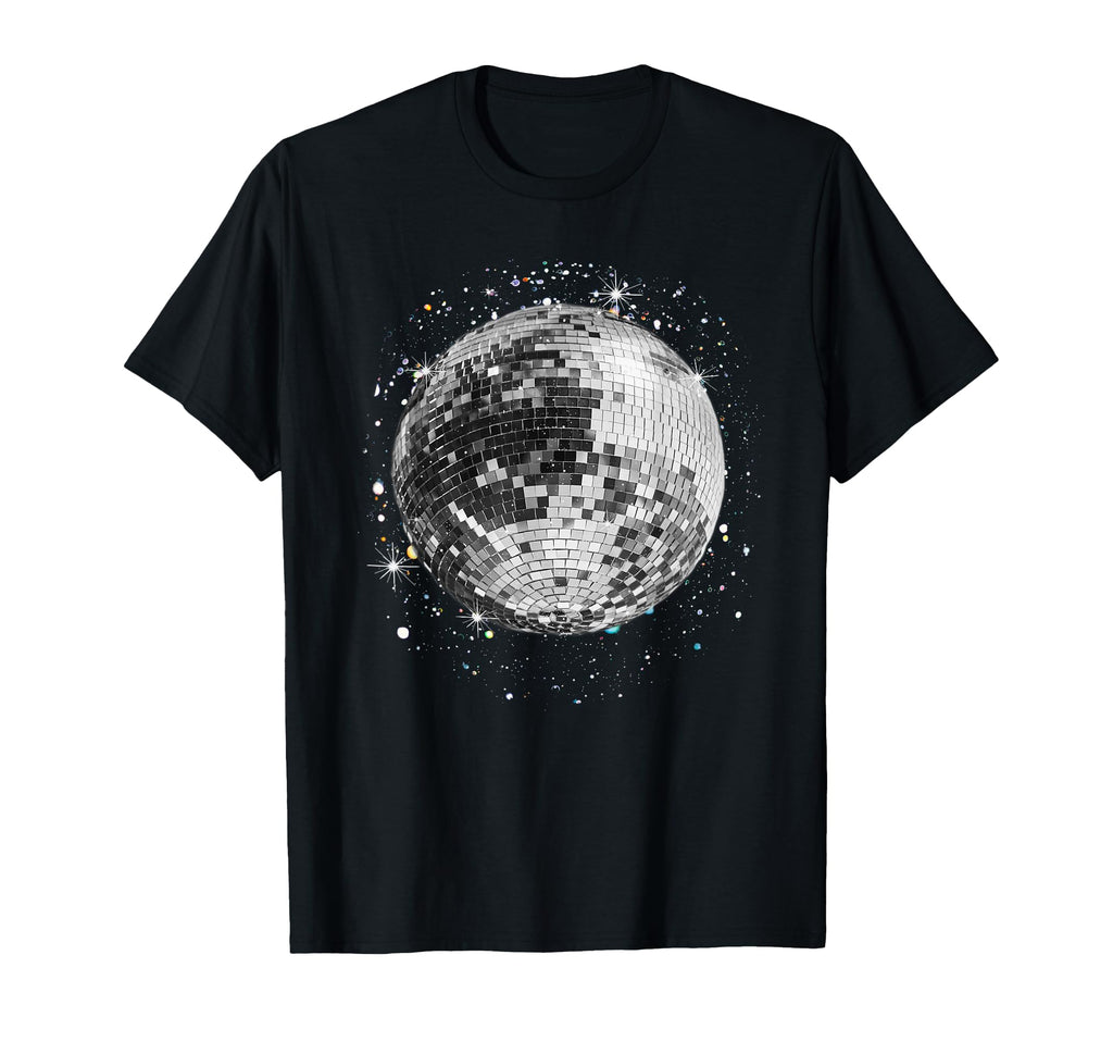 Black And White Disco Ball Club T-Shirt - Streetwear Style Men Women - T-Shirt, Sweatshirt, Hoodie