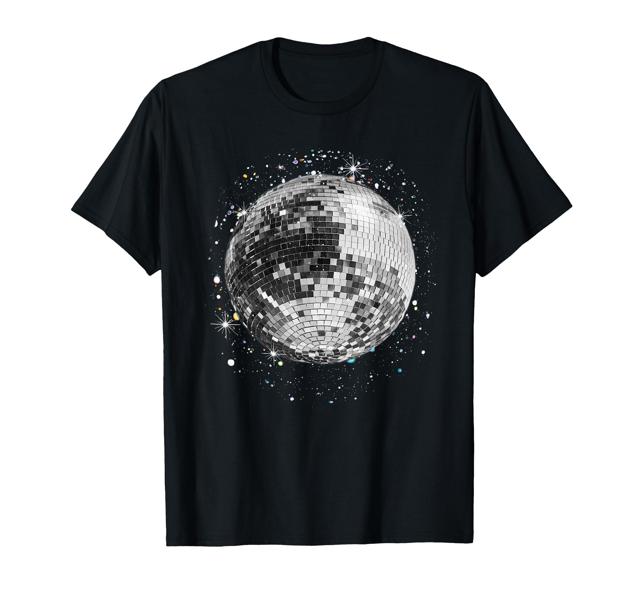 Black And White Disco Ball Club T-Shirt - Streetwear Style Men Women - T-Shirt, Sweatshirt, Hoodie