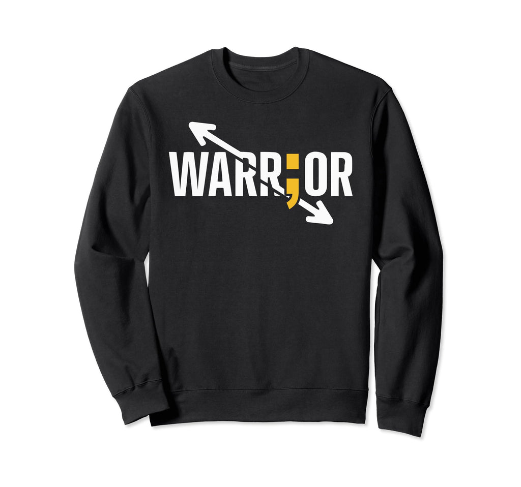 Suicide Awareness Depression Anxiety Sweatshirt - Custom Art Print Unisex - T-Shirt, Sweatshirt, Hoodie