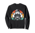Grizzly Bear Motorcycle Biker Sweatshirt - Graphic Print Men Women - T-Shirt, Sweatshirt, Hoodie