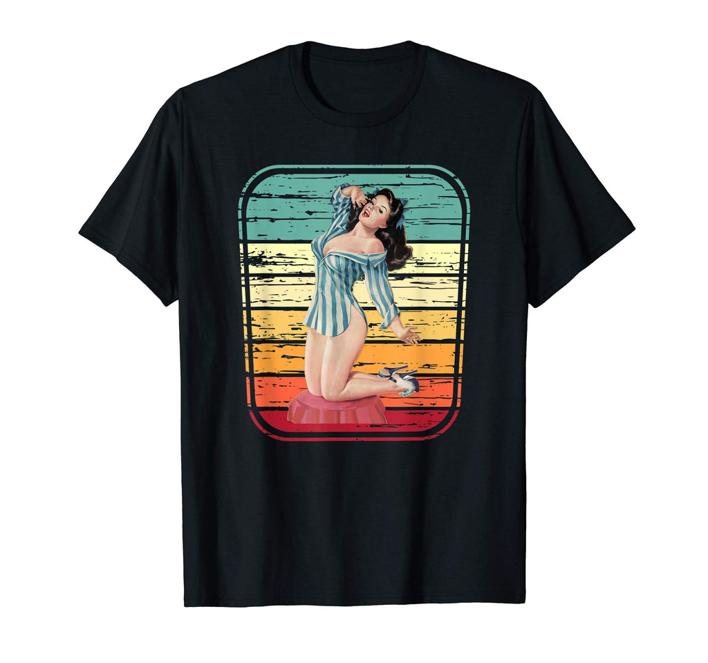 Pin Up Pin Up Sexy Gift T-Shirt - Graphic Print Men Women - T-Shirt, Sweatshirt, Hoodie