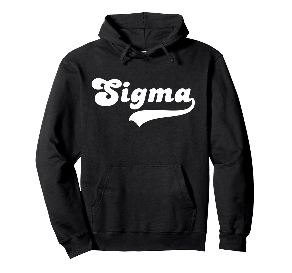 Sigma Vibes Minimal Viral Trend Y2K Hoodie - Novelty Apparel for Adults - T-Shirt, Sweatshirt, Hoodie