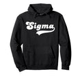 Sigma Vibes Minimal Viral Trend Y2K Hoodie - Novelty Apparel for Adults - T-Shirt, Sweatshirt, Hoodie