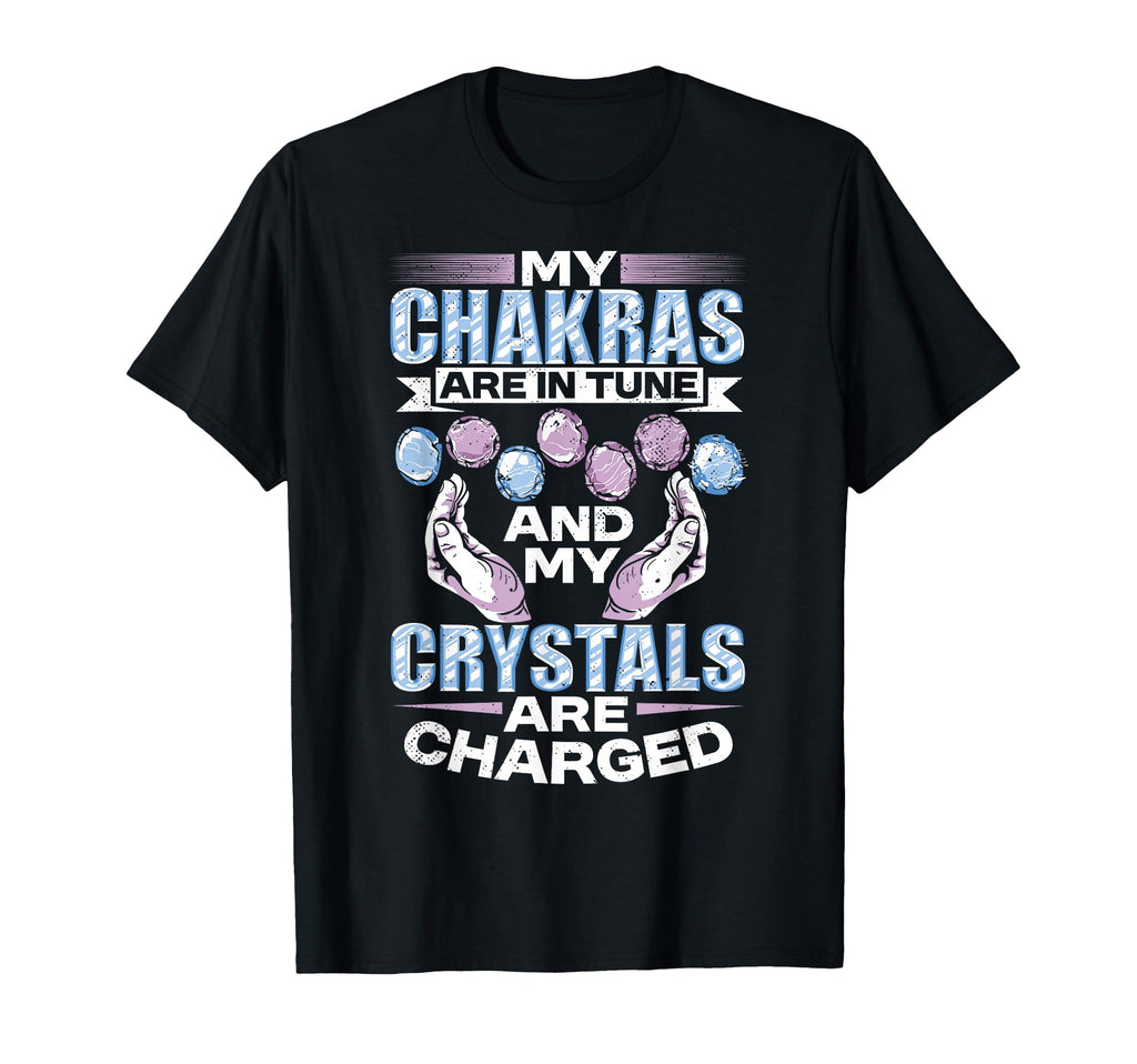 Crystal Healing Chakra Tune T-Shirt - Minimalist Print for Adults - T-Shirt, Sweatshirt, Hoodie
