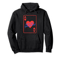 Note To Self Love You First Playing Card Hoodie - Graphic Print for Adults - T-Shirt, Sweatshirt, Hoodie