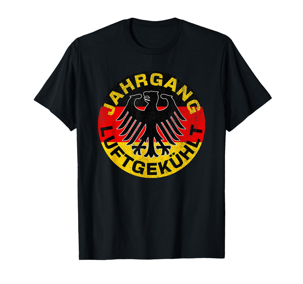 Car Race Air Cooled German Flag T-Shirt - Minimalist Print for Adults - T-Shirt, Sweatshirt, Hoodie