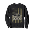 Drag Racing Race Car American Flag Sweatshirt - Streetwear Style Unisex - T-Shirt, Sweatshirt, Hoodie