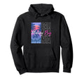 Monterey California Synthwave Hoodie - Minimalist Print Men Women - T-Shirt, Sweatshirt, Hoodie