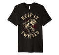 Keep It Twisted Motorcycle T-Shirt - Aesthetic Graphic for Adults - T-Shirt, Sweatshirt, Hoodie