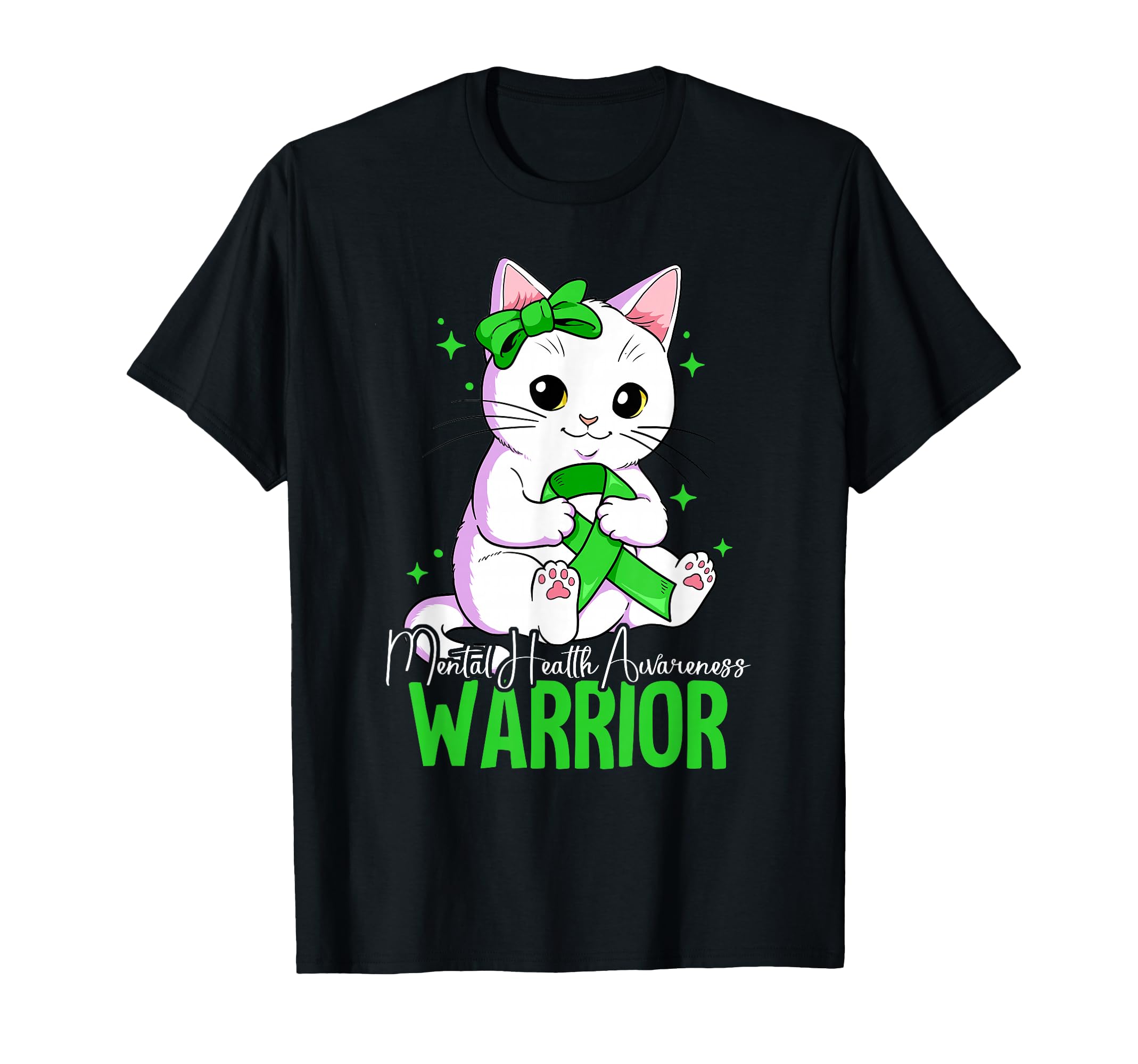 Warrior Mental Health Awareness T-Shirt - Casual Everyday Wear Unisex - T-Shirt, Sweatshirt, Hoodie