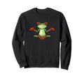 Meditation Zen Frog Yoga Pose Sweatshirt - Streetwear Style for Adults - T-Shirt, Sweatshirt, Hoodie