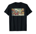 Postcard Italian Scooter Piazza Italy T-Shirt - Aesthetic Graphic Unisex - T-Shirt, Sweatshirt, Hoodie