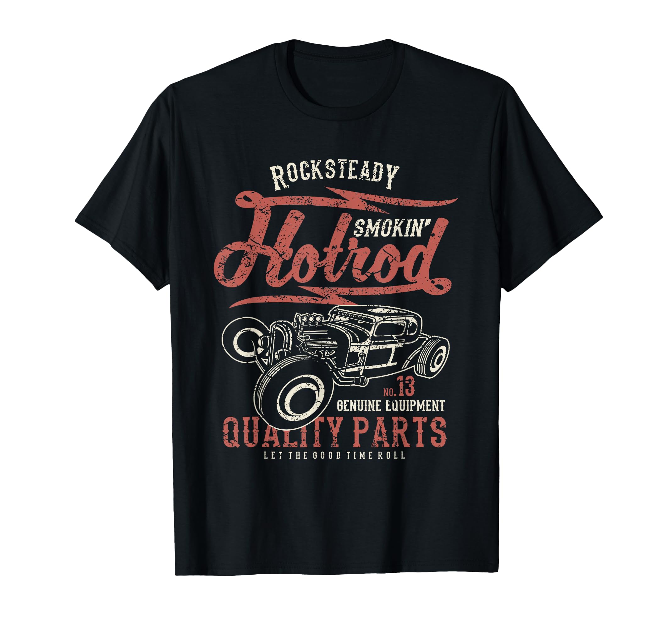 Rockabilly Muscle Car Show Hotrod T-Shirt - Custom Art Print Men Women - T-Shirt, Sweatshirt, Hoodie