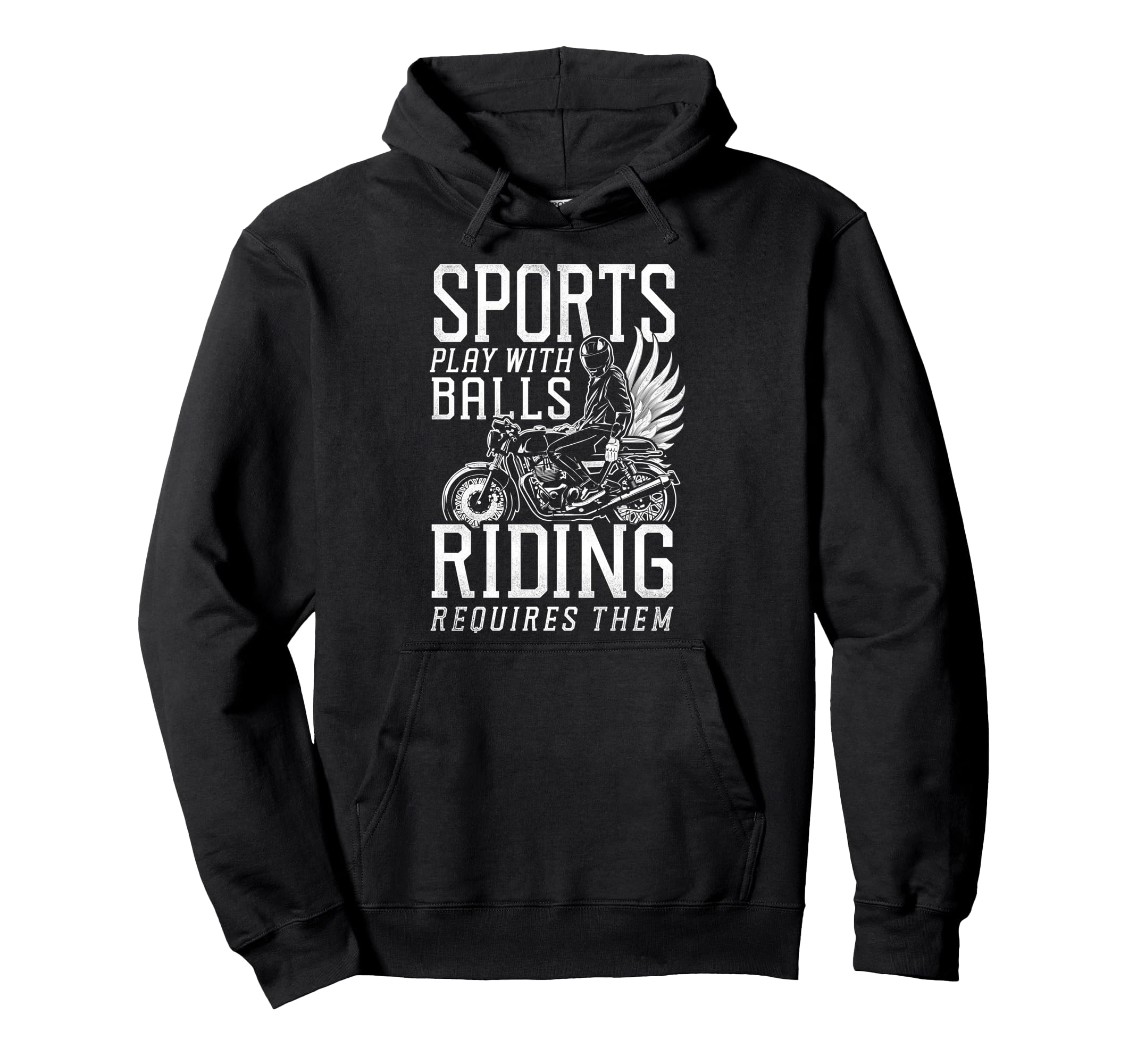 Motorcycle Biker Some Sports Play Hoodie - Casual Everyday Wear for Adults - T-Shirt, Sweatshirt, Hoodie