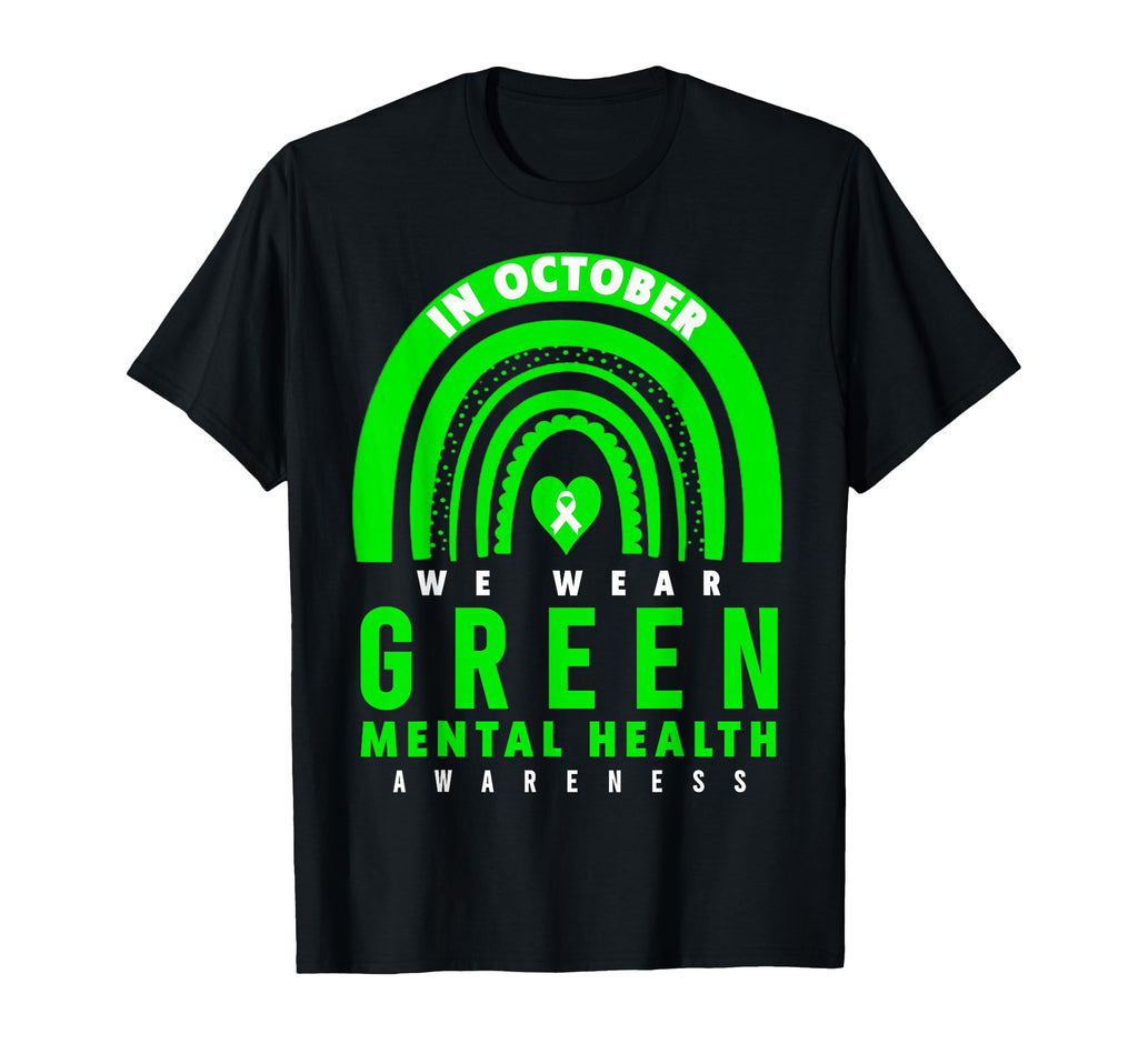 Mental Health Awareness World Mental T-Shirt - Custom Art Print Men Women - T-Shirt, Sweatshirt, Hoodie