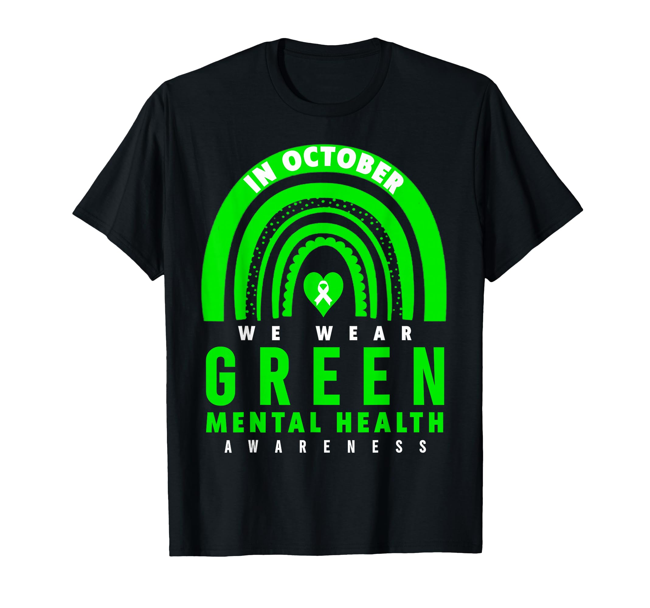 Mental Health Awareness World Mental T-Shirt - Custom Art Print Men Women - T-Shirt, Sweatshirt, Hoodie