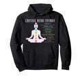 Crystal Reiki Energy Chakra Reiki Yoga Hoodie - Unique Graphic for Adults - T-Shirt, Sweatshirt, Hoodie
