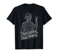 Professional Overthinker Skeleton T-Shirt - Aesthetic Graphic for Adults - T-Shirt, Sweatshirt, Hoodie
