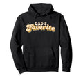 Dads Favorite Typography Hoodie - Graphic Print Men Women - T-Shirt, Sweatshirt, Hoodie