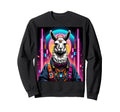 Vaporwave Lama Alpaca 80S Synthwave Sweatshirt - Novelty Apparel for Adults - T-Shirt, Sweatshirt, Hoodie
