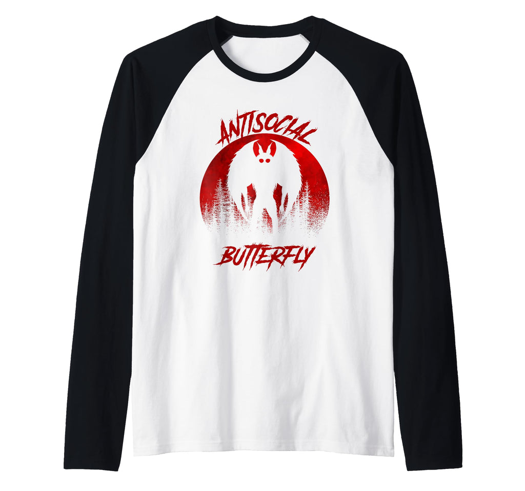 Mothman Tarot Card Antisocial T-Shirt - Novelty Apparel Men Women - T-Shirt, Sweatshirt, Hoodie