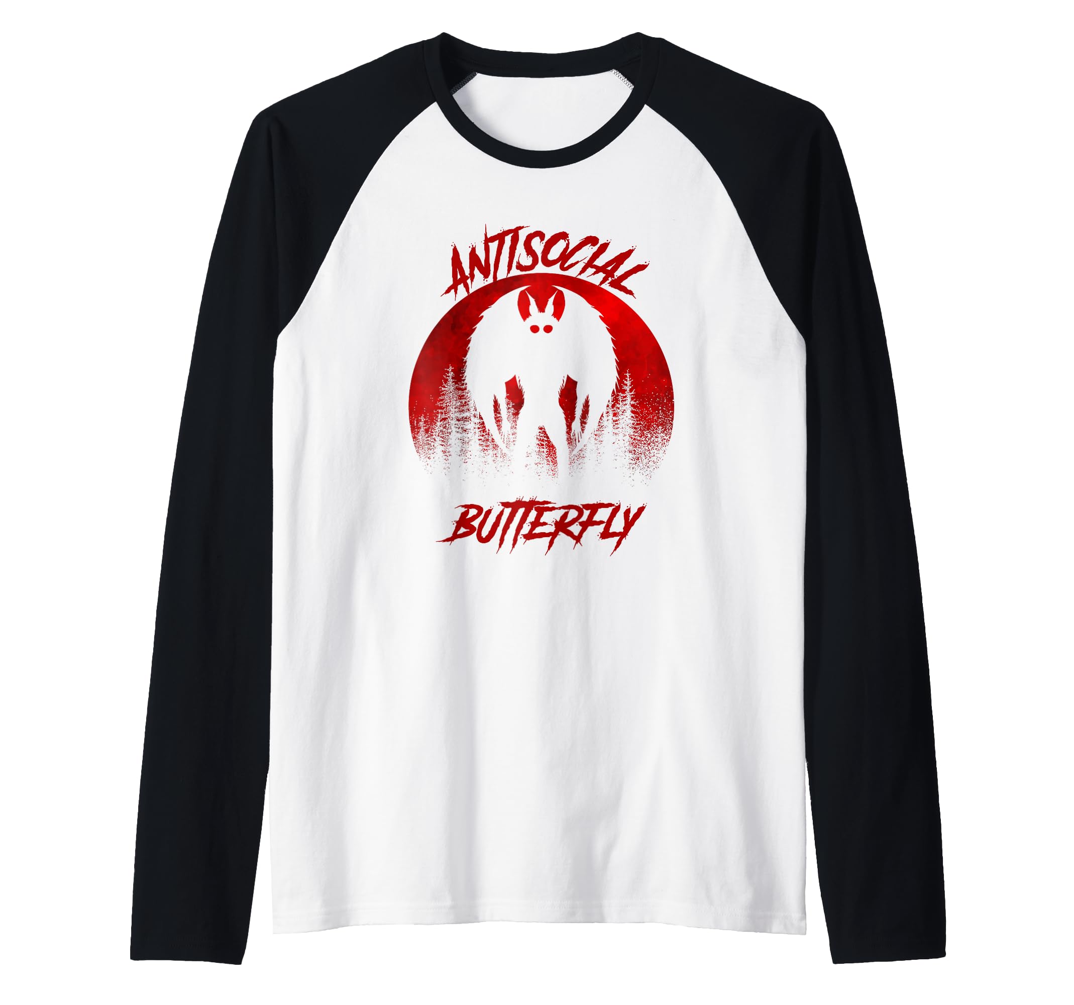 Mothman Tarot Card Antisocial T-Shirt - Novelty Apparel Men Women - T-Shirt, Sweatshirt, Hoodie