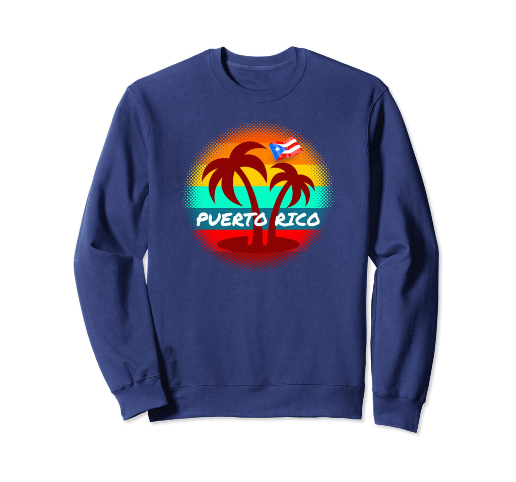 Puerto Rico Vacation Island Sweatshirt - Aesthetic Graphic for Adults - T-Shirt, Sweatshirt, Hoodie