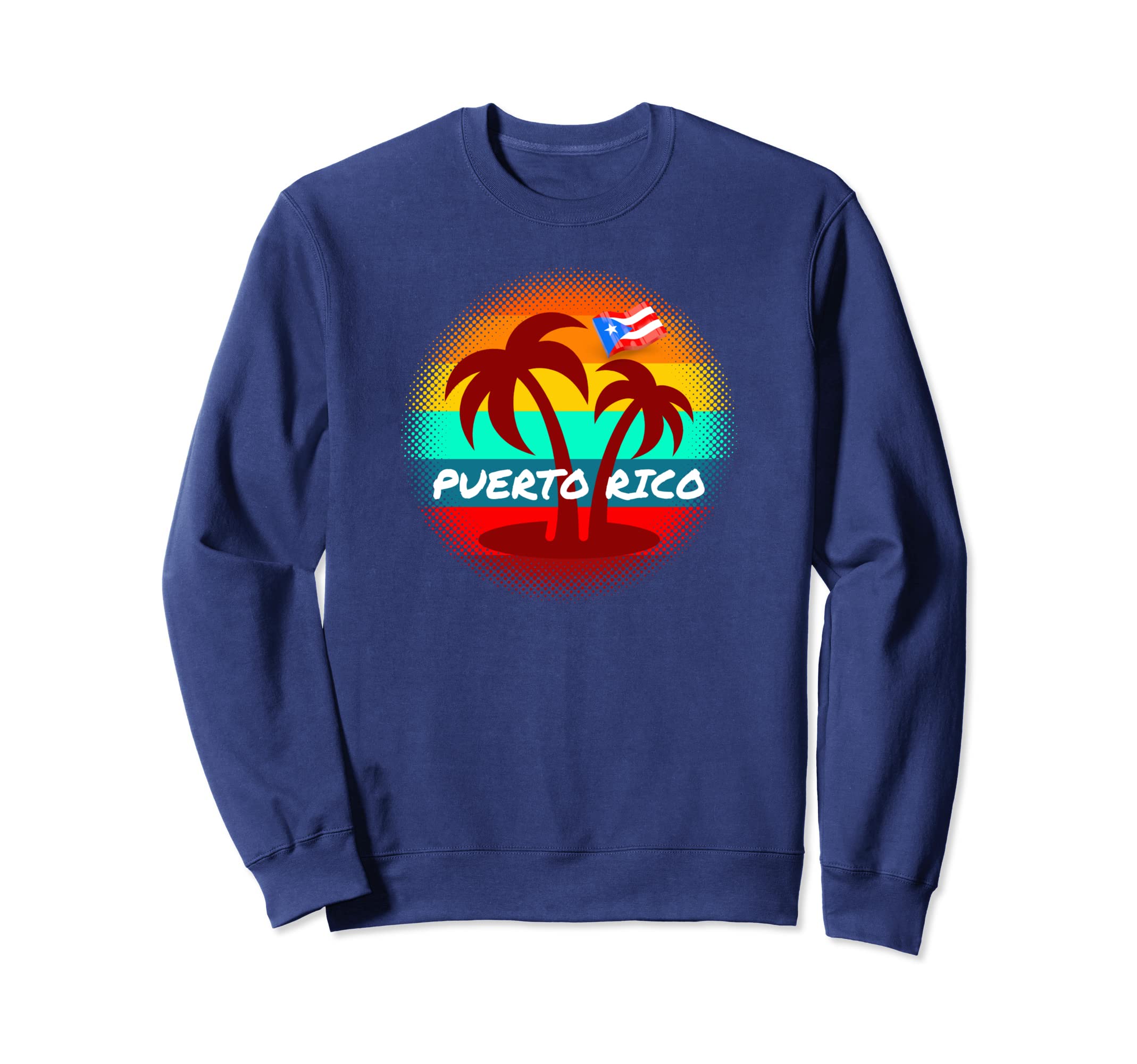 Puerto Rico Vacation Island Sweatshirt - Aesthetic Graphic for Adults - T-Shirt, Sweatshirt, Hoodie