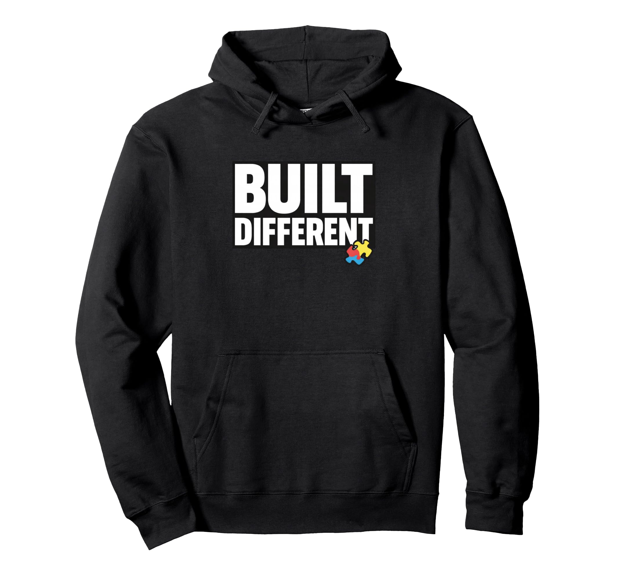 Built Differents Autism Awareness Hoodie - Custom Art Print Men Women - T-Shirt, Sweatshirt, Hoodie