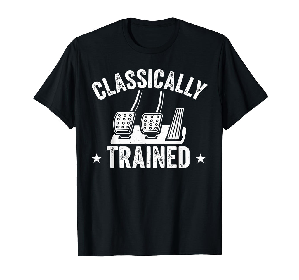 Manual Transmission Car Classically T-Shirt - Unique Graphic Men Women - T-Shirt, Sweatshirt, Hoodie
