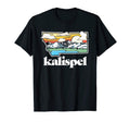 Kalispel Montana Outdoors Mountains Nature T-Shirt - Graphic Print Unisex - T-Shirt, Sweatshirt, Hoodie