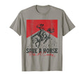 Save Horse Ride Cowboy Country Western T-Shirt - Graphic Print for Adults - T-Shirt, Sweatshirt, Hoodie