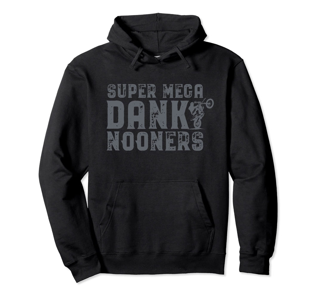 Motorcycle Stunts Mega Dank Nooners Hoodie - Custom Art Print for Adults - T-Shirt, Sweatshirt, Hoodie