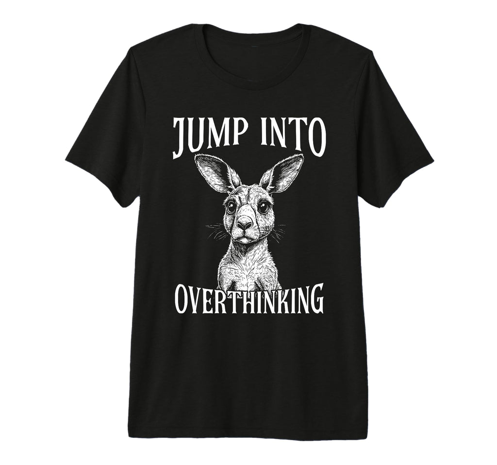 Kangaroo Overthinkers Introverts Tri T-Shirt - Trendy Graphic Men Women - T-Shirt, Sweatshirt, Hoodie