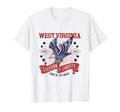 Usa Freedom Eagle 1863 State West T-Shirt - Casual Everyday Wear Men Women - T-Shirt, Sweatshirt, Hoodie