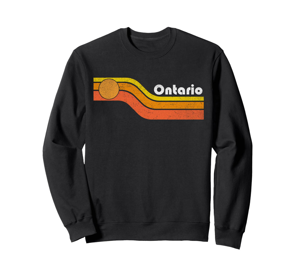 Ontario 70S 80S Sweatshirt - Casual Everyday Wear for Adults - T-Shirt, Sweatshirt, Hoodie