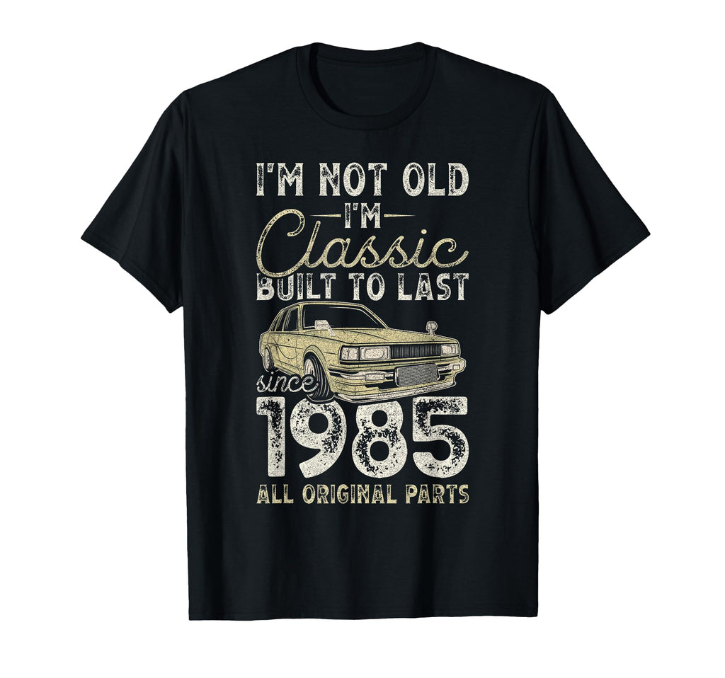 41St Birthday Since 1985 Car 41 Year T-Shirt - Fun Novelty Design Unisex - T-Shirt, Sweatshirt, Hoodie