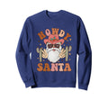Cowboy Howdy Santa Western Sweatshirt - Aesthetic Graphic for Adults - T-Shirt, Sweatshirt, Hoodie