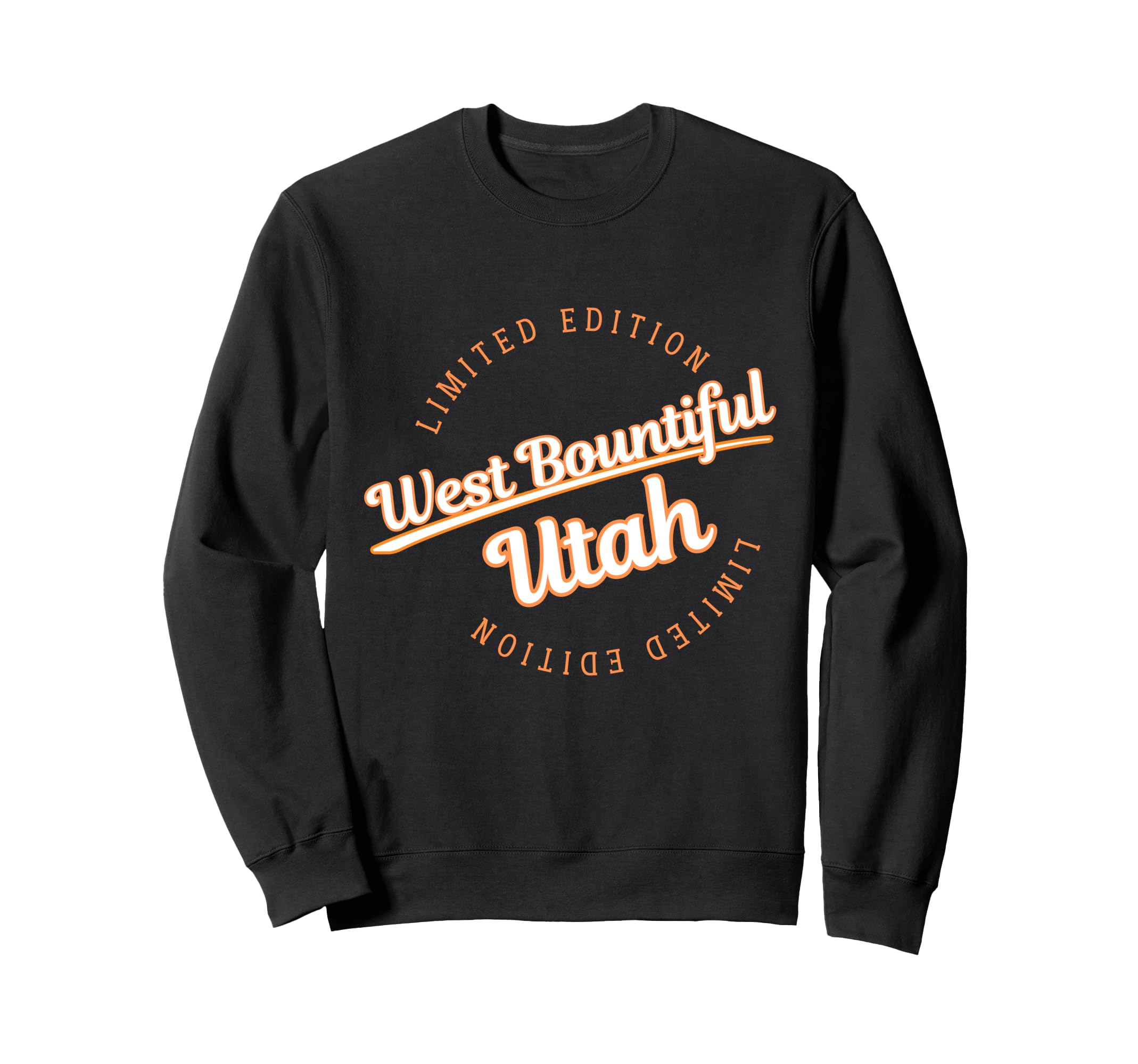 Athletic West Bountiful Ut Sweatshirt - Fun Novelty Design for Adults - T-Shirt, Sweatshirt, Hoodie