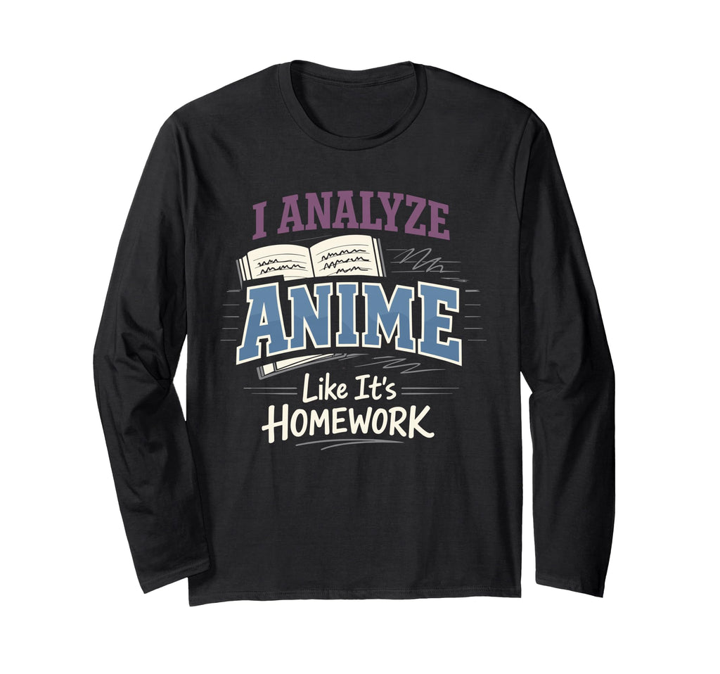 Anime Anxiety Overthinking Weeb T-Shirt - Minimalist Print Men Women - T-Shirt, Sweatshirt, Hoodie