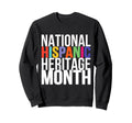 National Hispanic Heritage Month Sweatshirt - Aesthetic Graphic Men Women - T-Shirt, Sweatshirt, Hoodie