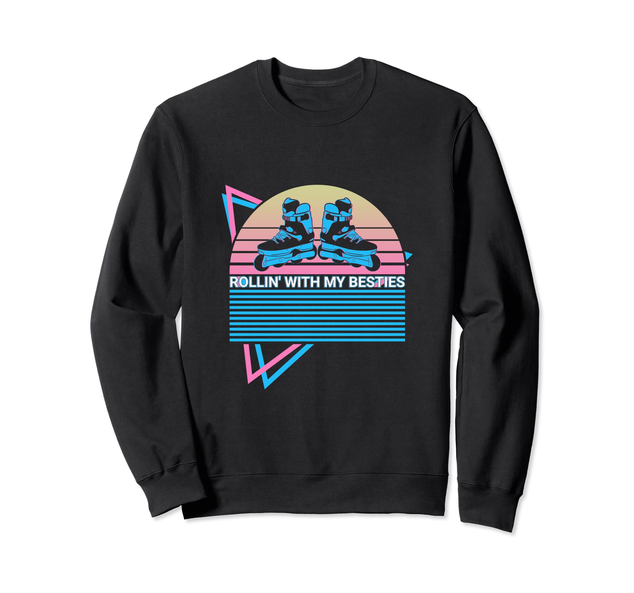 Roller Skate Roller Skating Rollin My Sweatshirt - Unique Graphic Unisex - T-Shirt, Sweatshirt, Hoodie