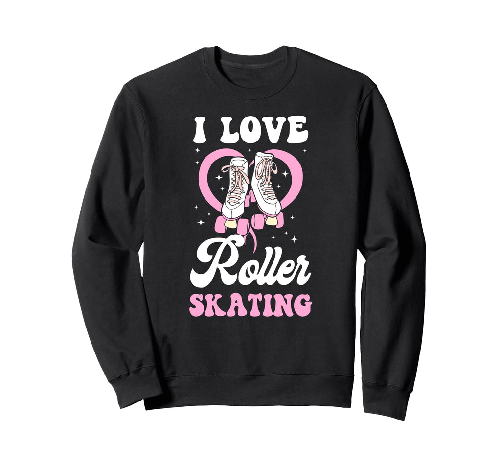 Roller Skating Skate 1970S Sweatshirt - Unique Graphic for Adults - T-Shirt, Sweatshirt, Hoodie
