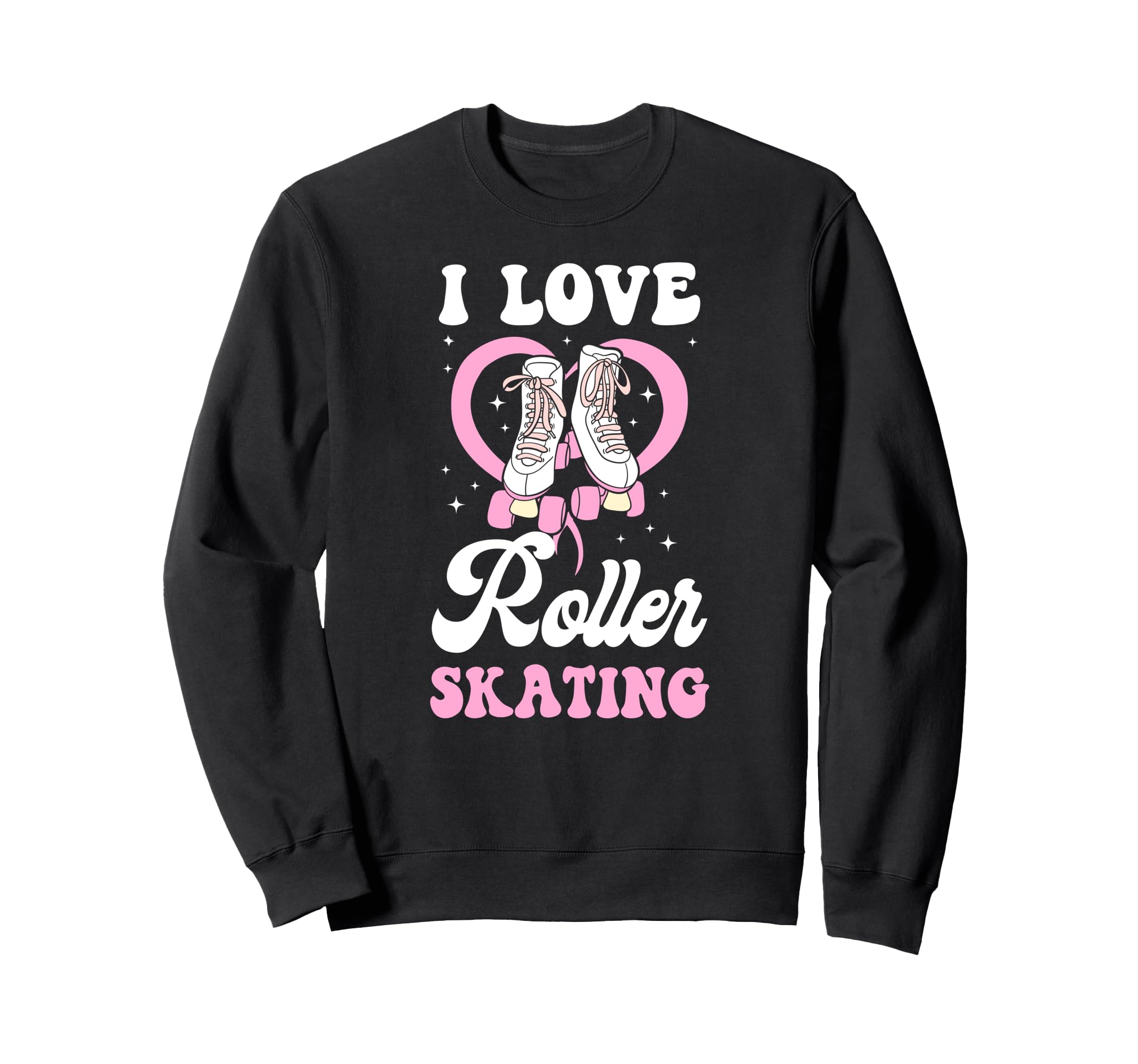 Roller Skating Skate 1970S Sweatshirt - Unique Graphic for Adults - T-Shirt, Sweatshirt, Hoodie