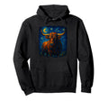 Bull Rodeo Distressed Cowboy Western Hoodie - Minimalist Print for Adults - T-Shirt, Sweatshirt, Hoodie